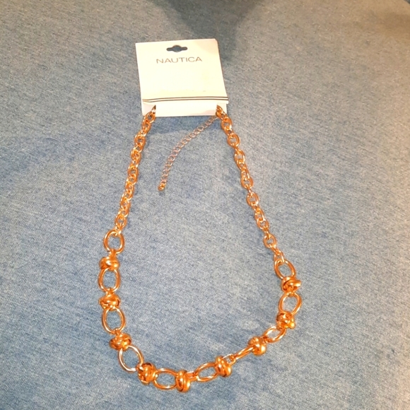 Jewelry - Adjustable Gold Chain Nautica necklace NWt